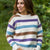 Perfectly Paired Ivory Multi Stripe Sweater