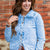 Tie It Together Light Wash Chambray Jacket