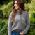 Mixed Knit Moments Olive  Pocket Sweater