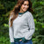 Freshly Striped Green Trim Sweater
