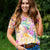 Blooming in Color Olive Puff Sleeve Blouse