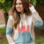 Colorblock Comfort Knit Hoodie