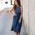 Made for the Day Navy Striped Midi Dress