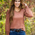 Delicate Ruffle Ribbed Top