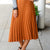 Flirty Pleated Midi Skirt