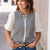 A Fresh Take Striped Puff Sleeve Top