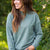 Softly Styled Mock Neck Pullover