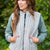 Just Add Layers Striped Puffer Vest
