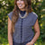 Easy Charm Striped Button Top
