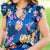Lovely in Bloom Flutter Sleeve Blouse