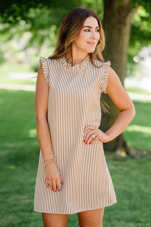 Sweet Stripe Story Dress