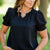Classic Beauty Puff Sleeve Blouse