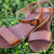Peyton Cognac Sandals