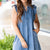 Denim Daydreams Flutter Dress