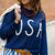 USA Rope Accented Sweater