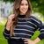 Relax Mode Striped Pullover
