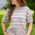 Calm Days Striped Tee
