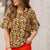 Blooming Beauty Bell Sleeve Blouse