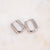 Modern Glam Hoop Earrings