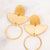 Abstract Elegance Dangle Earrings