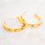 Glimmering Grace Hoop Earrings