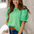 Puffed Blouse Sleeve Tee