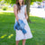 Cottage Charm Gingham Midi Dress