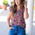 Sweet Bloom Flutter Top