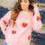 Scattered Hearts Sweater