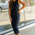Mid Back Seam Midi Dress