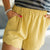 Simple Scalloped Bottom Shorts