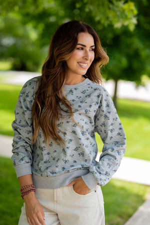 Soft Blooms Pullover