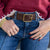 Kaya Brown Leather Belt