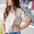 Garden Glow Puff Sleeve Blouse