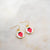 Berry Sweet Charm Earrings