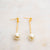 Graceful Pearl Drop Earrings