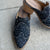 Tex Mex Black Washed Denim Corkys Mules