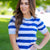 Stripes Ahead Knit Tee