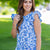 Pretty Petals Flutter Top