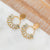 Golden Halo Hoop Earrings