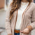 Soft Stripes Trimmed Cardigan