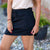 Scuba Tie Waist Skort