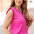 Ribbed Flutter Trim Tank