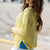Betsey's Yellow Easy Days Side Slit Cardigan