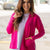 Betsey's Pink Easy Days Side Slit Cardigan