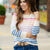 Cascading Colors Striped Sweater