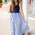 Sweet Daydream Striped Midi Dress