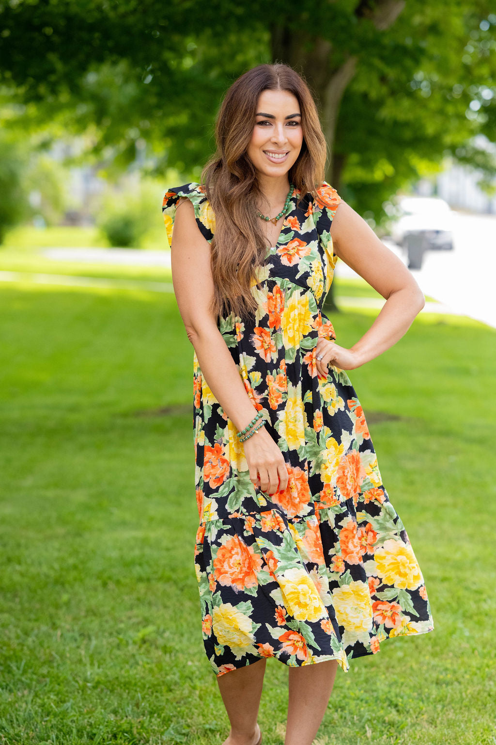 wildflower dress Alie Street Marissa Garden The boho Confte - Seraphine Wildflower Bridal