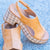 Corky's Miss Carley Caramel Wedge Sandals