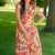 Glowing Garden Midi Dress